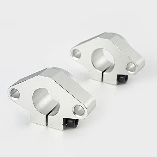 zxxin-Guides linéaires Support de Rail à Tige linéaire 4pcs Support de l'arbre de routeur CNC Routeur 3D Pièces d'échange de pièces de bobinage, SHF8 S-SHF35 Haute précision (Color : SHF30)