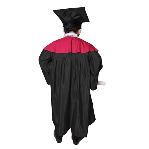 Image of Kaku Fancy Dresses Graduation Gown With Hat & Stole /Scarf | Degree Costume For Convocation Dress For Boys & Girls