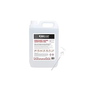 Firechief Sneldrogende Hand Was Super Sterke Virus Vechten Sanitisator Gel Met Dispenser 70% Ethanol 5L