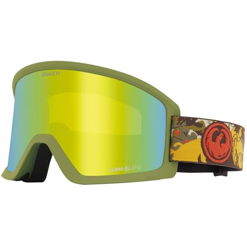 DRAGON GOGGLE DX3L LEAFY CAMO/LL J.GOLD ION S08 LUMALENS 25-26 hS fB[GbNXX[G 2026 {Ki JAPANFIT hS S[O
