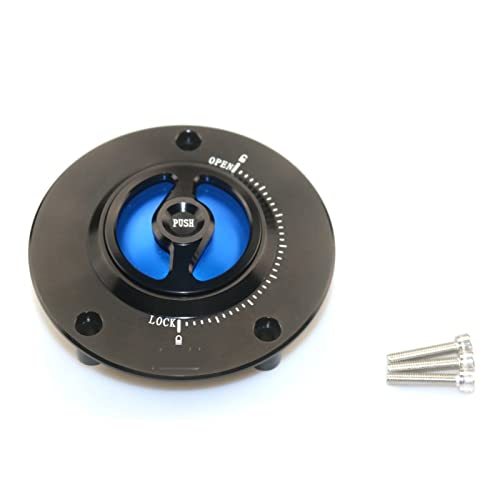 Bouchon de réservoir carburant moto alu usiné pour Suzuki GSX1300 SV650
