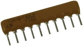 Resistor, Isolated Resistor Network 5, 1.5Kohm, 2%, Sip - 4610X-102-152LF