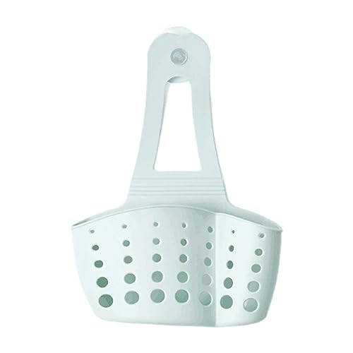 Cesta De Almacenamiento De Rejilla, Cesta De Colador De Drenaje De Fregadero Flexible, Ventosa De Escurridor De Fregadero Multifuncional, Organizador De Fregadero Retractable, Contenedor De Colador De