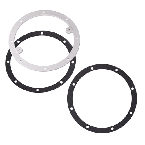 Ciuouient 7 7/8\" Drain Ring WGX1048B & Gaskets SPX1048D Compatible with Hayward(1Pcs Main Drain Securing Frame & 2Pcs Fiber Gaskets) - Thumbnail 6