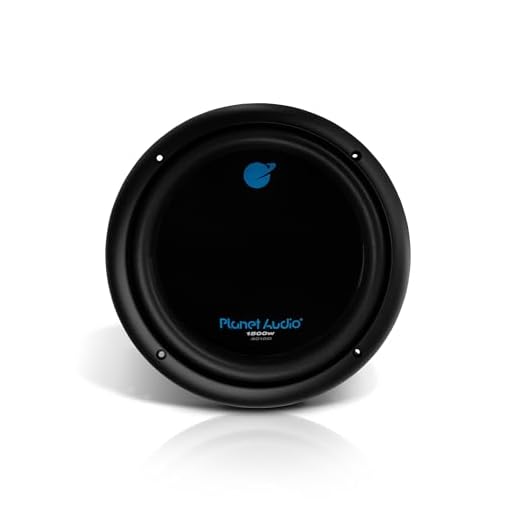 Planet Audio AC10D 10 Inch Car Subwoofer - 1500 Watts Maximum Power, Dual 4 Ohm Voice Coil, Sold Individually