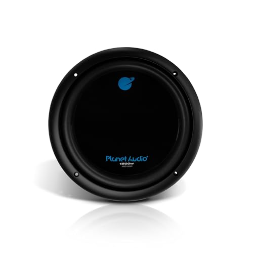 Planet Audio AC10D Anarchy Series 10 Inch Car Subwoofer - 1500 Watts Max, Dual 4 Ohm Voice Coil,...