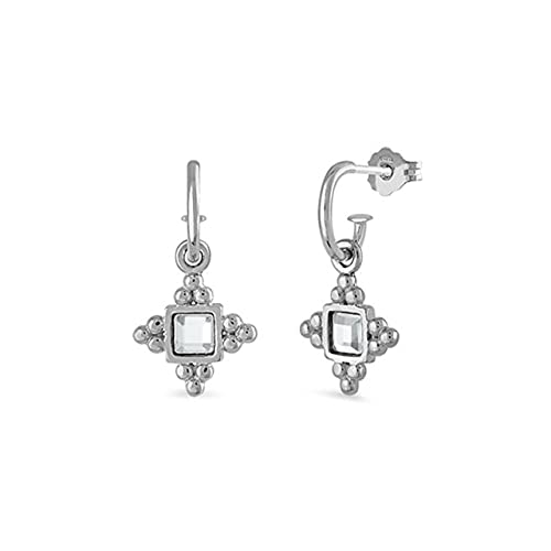 Boucles d'oreilles piercing en zircon noir, cadeau de mariage idéal