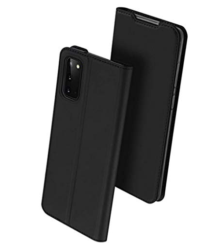 Ahsen Ebru - Funda con tapa para Samsung Galaxy A51 Lite, color negro