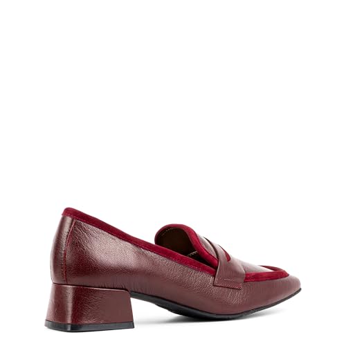 Image of Donald Pliner Women's Tristina Penny Loafer Heel - 1.3 inch Block Heel Shoes for Comfort, Slip On Women's Heels