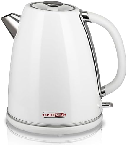 Electric Kettle 1.7L, 2200W Fast Boil, BPA Free, 304 Stainless St...