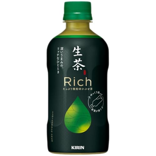 [キリン] 生茶 リッチ 400ml ×24本 (定期便3回)