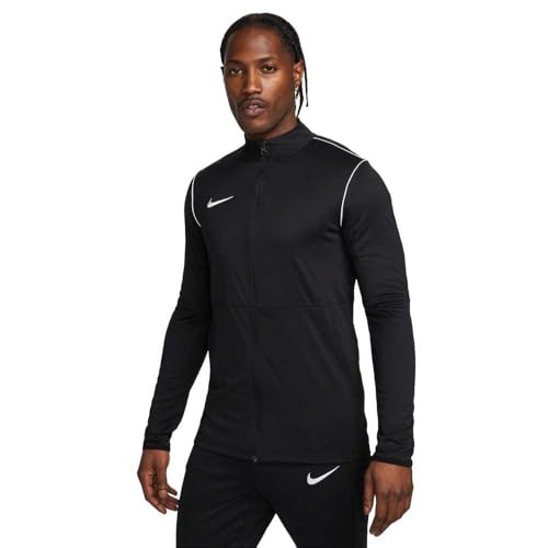Nike FJ3022-010 M NK DF PARK20 TRK JKT K R Jacket Hombre BLACK/WHITE/WHITE Tamaño L