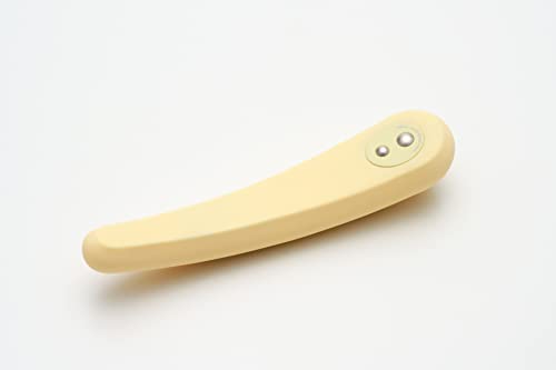 Iroha Fit Mikazuki Women Sensual Intimate Massager, Flexible Insertable Rechargeable Waterproof Personal Stimulator, Hmf-01 Yellow,1 Count #TOP2