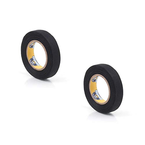 Ruban pour crosse de hockey Howies noir 1,2 cm x 9,1 m bande adhesive sport glace