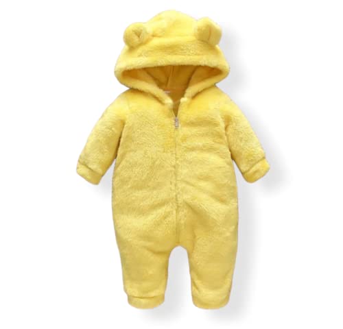 First Kick Unisex Baby Flannel Jumpsuit Classical Style Sleepwear Snowsuit ...
