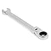 GEARWRENCH 12 Pt. Flex Head Ratcheting Combination Wrench, 12mm - 9912D