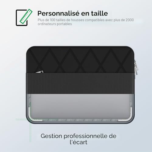 Smatree Housse pour Ordinateur Portable 16 Pouces pour Book5/4/3 Pro, pour Galaxy Book5/4/3 Pro 360, pour Galaxy Book 4 Edge Copilot+PC, pour GalaxyBook 4/3 Ultra, custodia per Laptop Con tasca(E613) – vue 5
