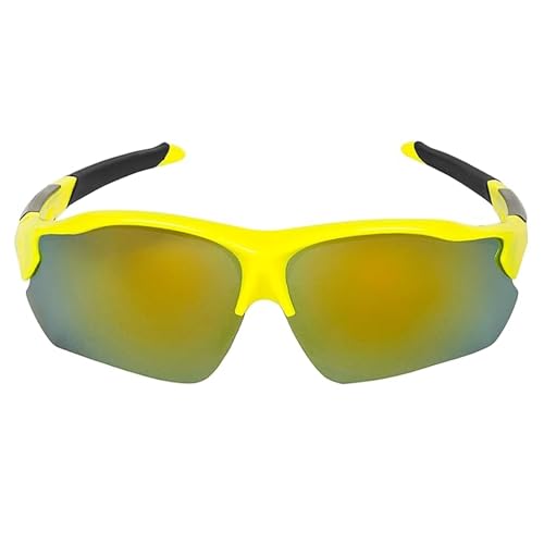 Image of Zynic Men's Stylish Sports Sunglasses with Case| UV400 Protection Classic Wrap Around Googles |Sports Shades for Driving,Cyclining Outdoor & Travel