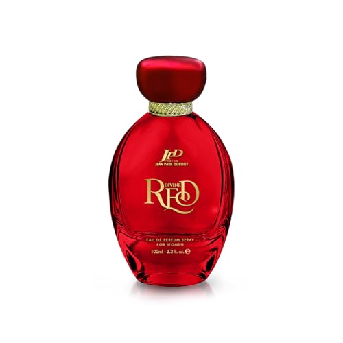 Image of Jean Paul Dupont (JPD) Divine Red - Long Lasting Perfume for Women - with Floral and Fruity notes - Eau de Parfum 100ml
