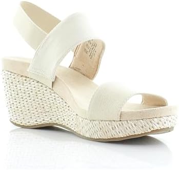 LifeStride womens Delta Wedge Sandal, Almond Milk, 8.5 Wide US | Image 6