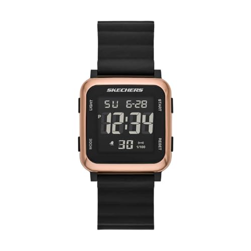 Skechers Reloj Analógico para Mujeres de Cuarzo con Correa en Silicona SR6311