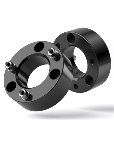 3 Front Leveling Lift Kit for 2004-2026 Ford F150 2PCS Aluminum Strut Mount Lift Spacers Front Suspension Lift Kit for Pickup Truck Compatible with 2003-2018 Expedition and 2005-2008 Lincoln Mark LT