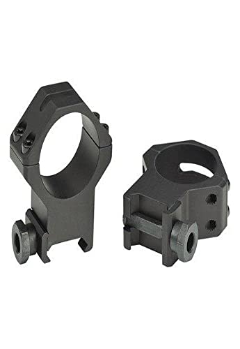 Weaver Tactical 4-Hole Picatinny 1-Inch Mounting Rings (Medium, Matte Finish) by Weaver