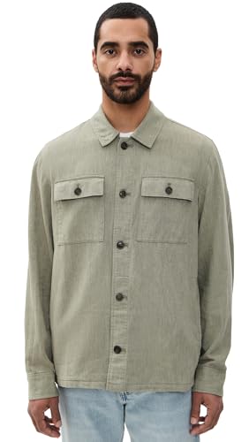 Faherty Men's Movement Linen Shirt Jacket - Main Image
