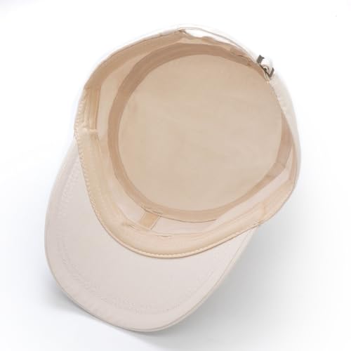Gorra plana estilo militar cadet para hombres y mujeres miniatura 6