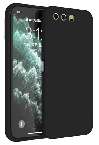 Topme Cover per HUAWEI P10 Plus (5.5' Inches) Custodia Case, Protezione Della Pelle Della Custodia in Silicone Tpu - Nero