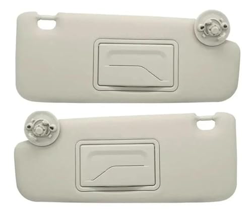 Pare-Soleil Voiture Gris pour Chevy Sonic, Spark et Cruze - Paire d'Accessoires Intérieurs