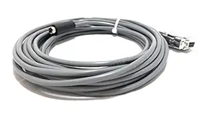 100' EVI Control Cable VISCA RS232 Cable for Sony EVI/BRC/SRG Series Cameras (8 Pin Mini Din to 9 Pin D-Sub Serial Computer Connector)