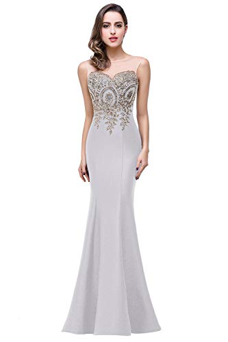 Image of BABYONLINE D.R.E.S.S. Formal Dresses for Women Bodycon Mermaid Appliques Lace Elegant Prom Dress XIN262
