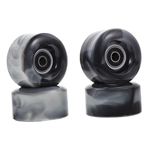FOYTOKI Roller Skate Wheels Set 4pcs Skating Wheel Bright Colors for Outdoor Skating