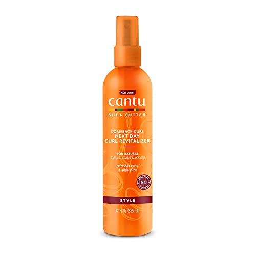 Cantu Natural Hair Comeback Curl Revitalizer 12oz Pump (3 Pack)