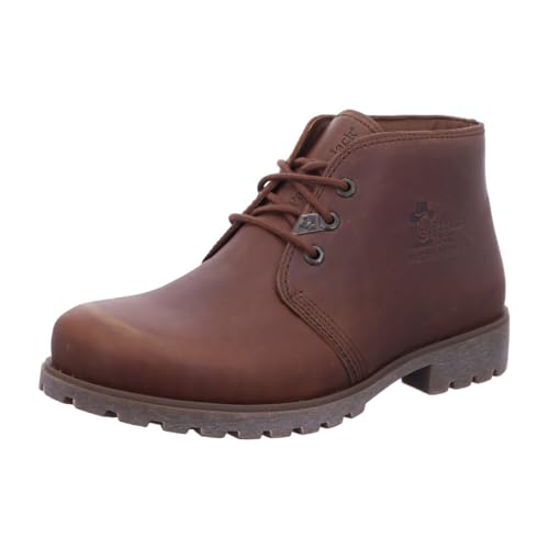 Panama Jack Bota Panama, Botas de piel con forro de piel, Hombre, Marrón, 44 EU