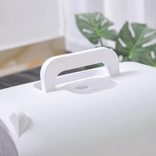 Image of Store2508 Covered Cat Litter Box with Door and Odour Filter | Enclosed Kitty Toilet Pan with Scoop Holder | Anti-Splash Dustproof Pet Toilet for Indoor Cats (35 x 45 x 35 cm)