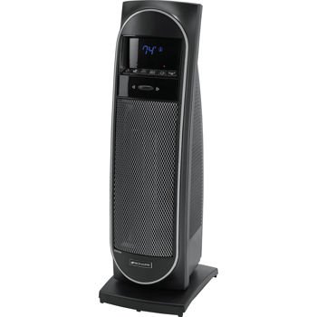 Bionaire, Ceramic Tower Heater 2 Heat Settings, 1500 Watt, Eco-smart Energy Saving, 24 Hour Timer - //coolthings.us