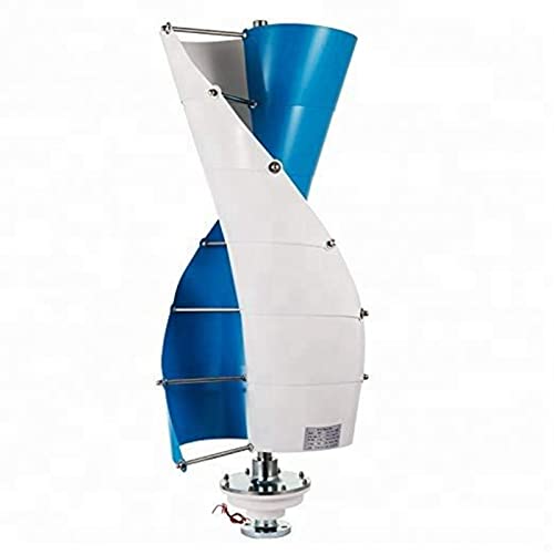OLONETO 3KW Wind Turbine Generator Kit 24v 48v 96v 120v Free Energy Windmill Vertical Axis Wind Turbine Generator Home Three Phase Generator Maglev Breeze Start (Color : 24v)