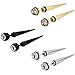 ALXIVATSA New 2026 Unisex 2Pcs Classic Fashion Punk Rock Rivet Spike Tip Cone 316L Stainless Steel Women Men Ear Stud Earrings Piercing Body Jewelry Trendy Accessories Creative Gift For Women And Men