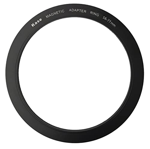 Kase Skyeye 58mm to 77mm Magnetic Step Up Filter Ring Adapter 58 77
