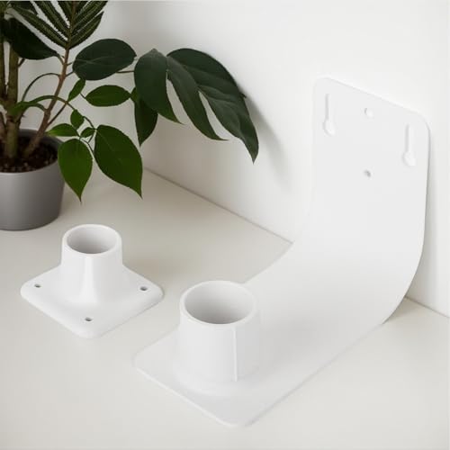Soporte antiviento para comedero de alimentos para pájaros con tornillos 4