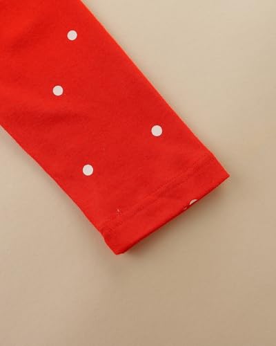Image of Hongshilian Toddler Girls Longsleeve Dress Cotton Jersey Casual Dresses Cartoon Applique