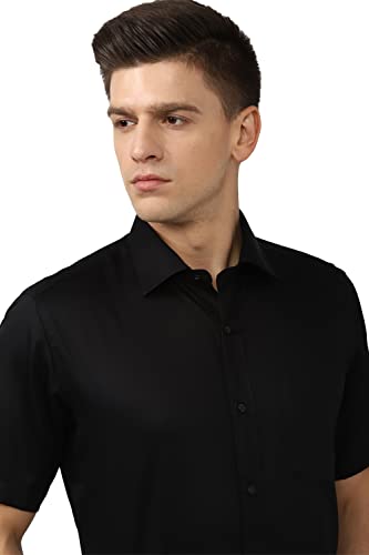 Image of Van Heusen Men's Cotton Solid Regular Fit Shirt