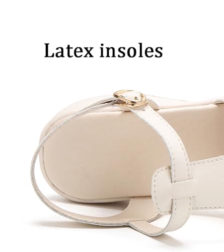 Sandals for Women Summer Non Slip Beach Sandals Platform Wedge Shoes Ankle Strap Buckle4