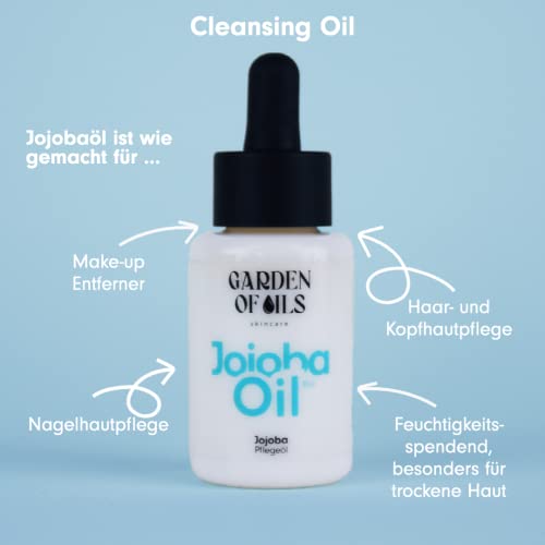 Organic Jojoba Oil Cold Pressed 100% Pure Moisturising Care Oil for Body Face, Hair, Beard, Nails, gold, 30 ml (Pack of 1) - Image 2