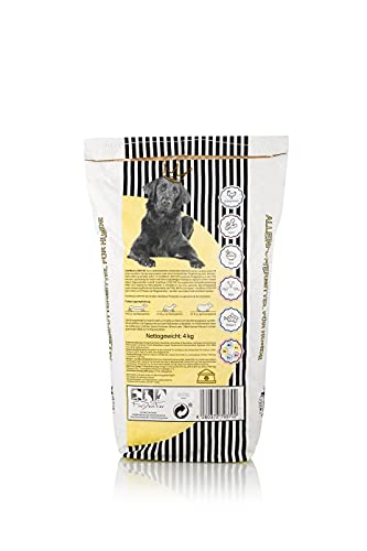 CaniMove Low Fat | Fett-reduziertes Trockenfutter | schont die Bauchspeicheldrüse (Pankreas) und Körpergewicht | tierärztliche Rezeptur mit MSM, Ingwer, Hähnchen und Reis | 4 kg