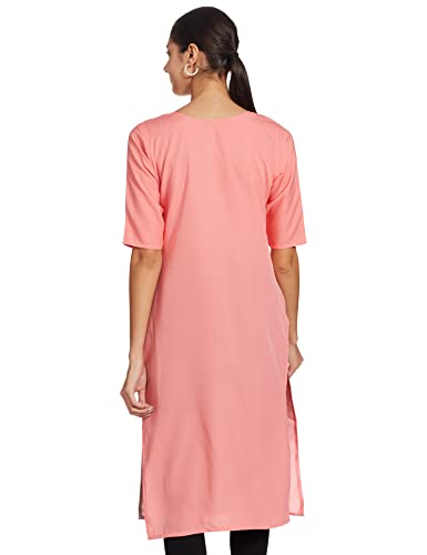 Image of Women's Crepe Regular Kurta