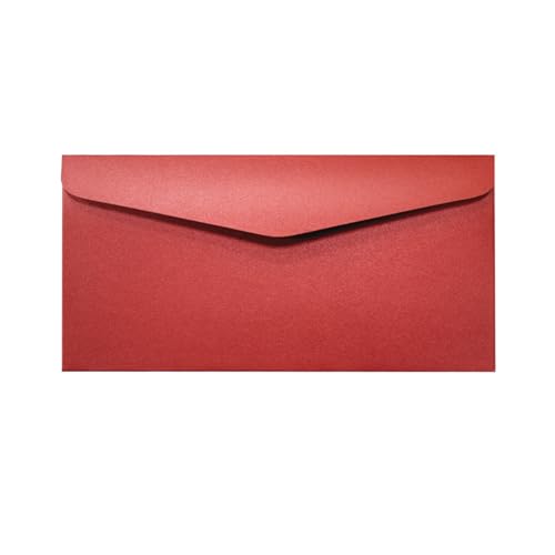 Enveloppes de mariage raffinées 21,8 x 10,2 cm à rabat en V