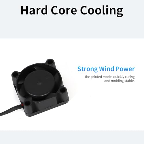 Offizieller Creality Ender 3 V3 SE-Lüfter, DC 24 V 2510 Axiallüfter für Creality Ender3 V3 SE/Ender 3V3 KE 3D Drucker – Bild 6